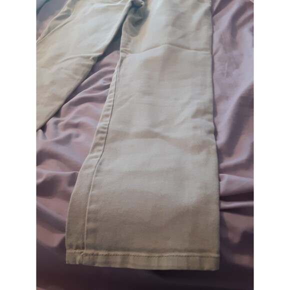 Gloria Vanderbilt Amanda Petite 10P Tan Khaki Straight Leg Slimming Stretch Jean - Picture 13 of 14